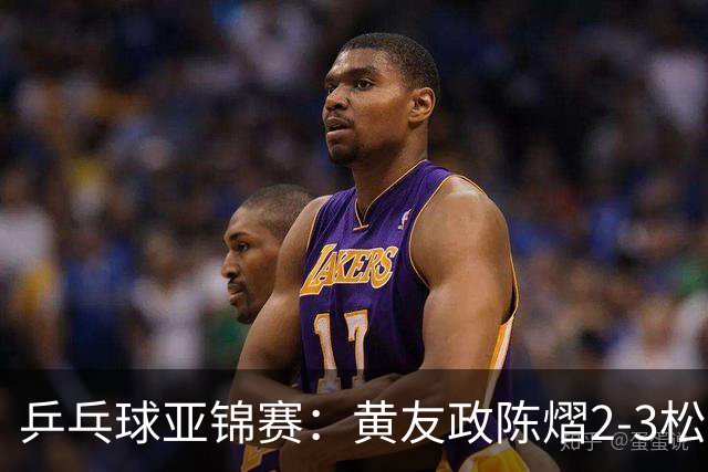 乒乓球亚锦赛：黄友政/陈熠2-3松岛辉空/张本美和 混双摘银