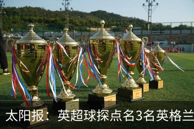 太阳报：英超球探点名3名英格兰新星接班凯恩