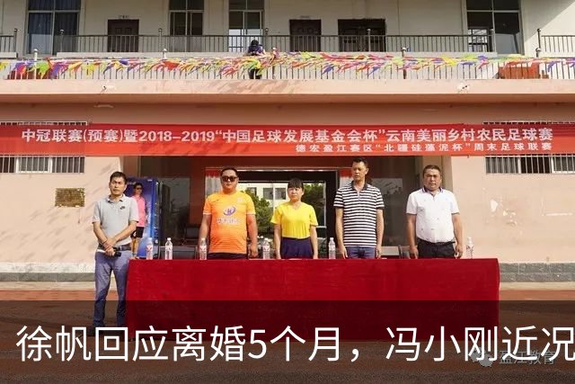 徐帆回应离婚5个月，冯小刚近况曝光，估计内心早已看穿一切